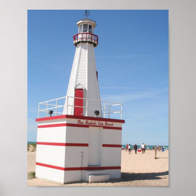 Poster Nouveau phare de Buffalo (Devant)