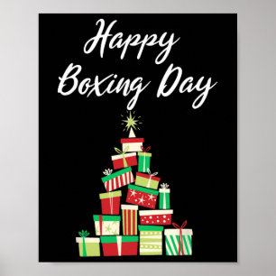 Poster Nouveautés - Joyeux Jour de boxe avec Noël