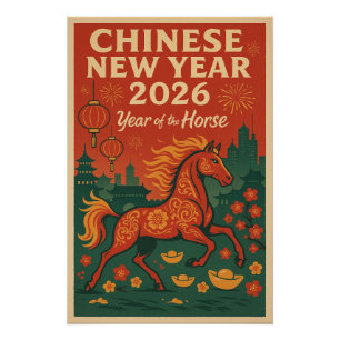 Poster Nouvel An chinois 2026