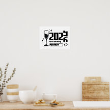 Nouvelle Année Chargement 2026 – Design Minimalist