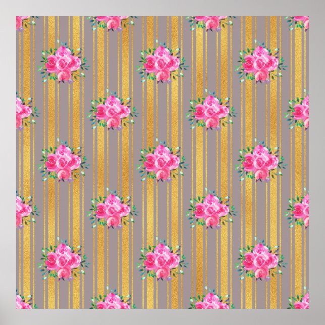 Poster Nouvelle maison Cadeau floral couverture (Devant)