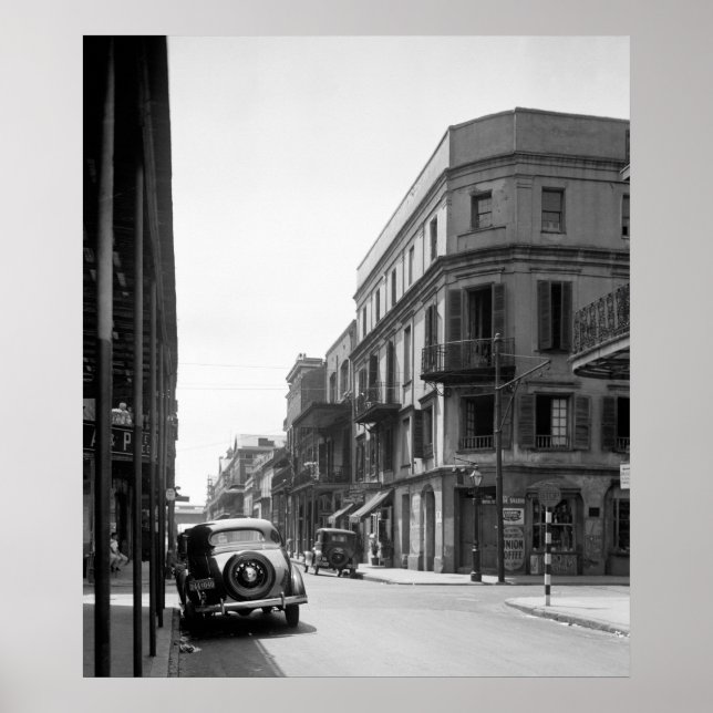 Poster Nouvelle-Orléans, 1936 (Devant)