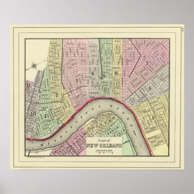 Poster Nouvelle-Orléans 3 (Devant)