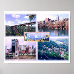 Poster Nouvelle-Orléans - Etats-Unis - Mosaïque -