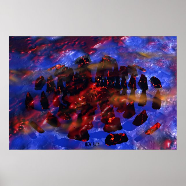 Poster Nouvelle peau (Devant)