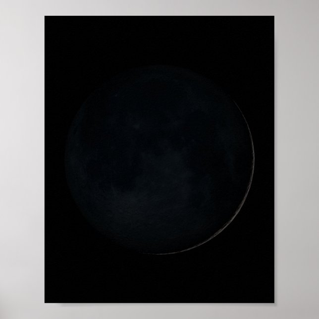 Poster Nouvelle phase de lune (Devant)