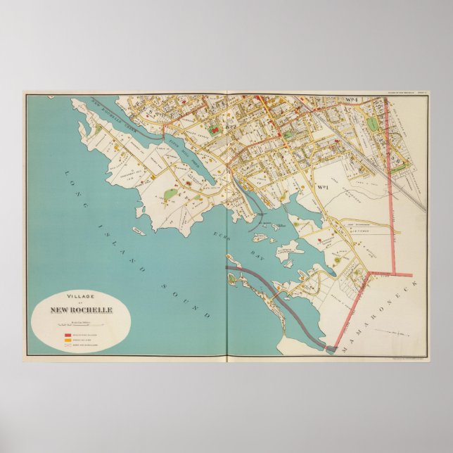 Poster Nouvelle Rochelle, NY (Devant)