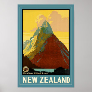 Poster Nouvelle-Zélande