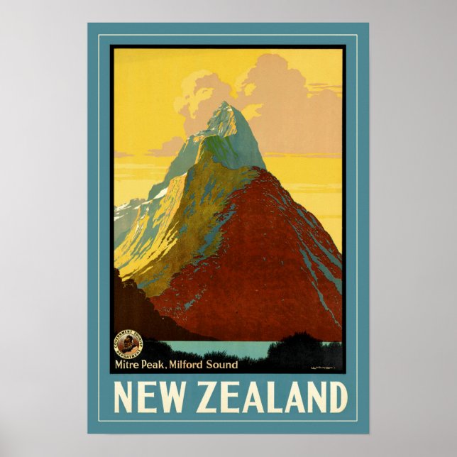 Poster Nouvelle-Zélande (Devant)