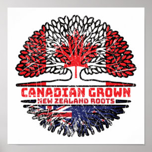 Poster Nouvelle-Zélande Nouvelle-Zélande Canadian Canada 