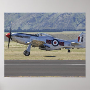 Poster Nouvelle-Zélande, Otago, Wanaka, Warbirds Over 4