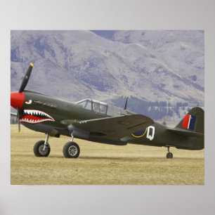 Poster Nouvelle-Zélande, Otago, Wanaka, Warbirds Over 5