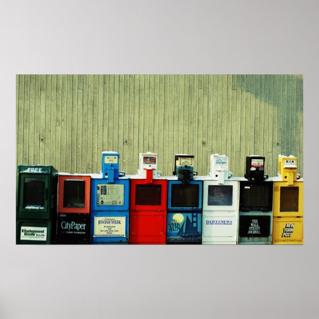 Poster Nouvelles des années 70 (Devant)