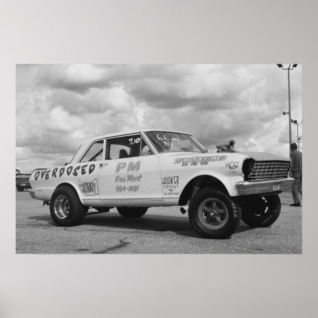 Poster Nova Gasser - Glisser Vintage (Devant)