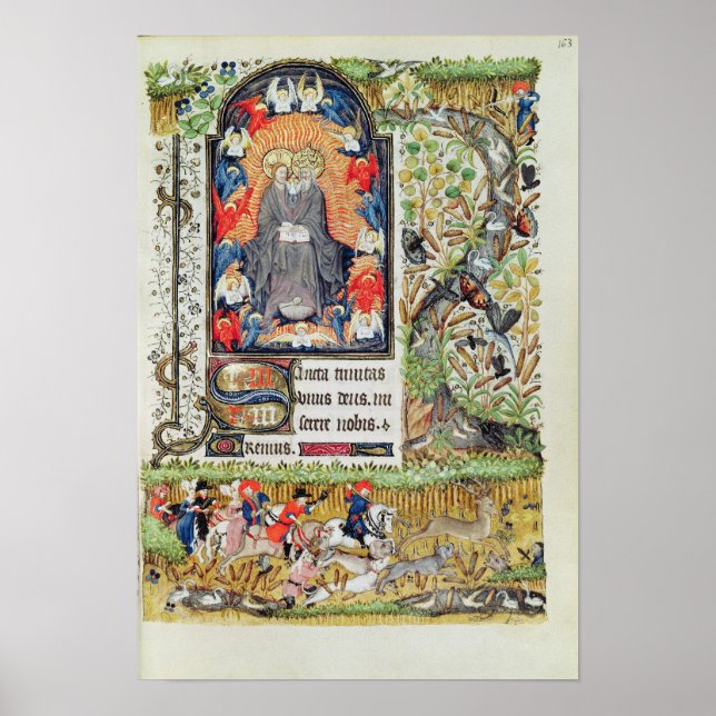 Poster Novembre ; chasse aux cerfs (Devant)