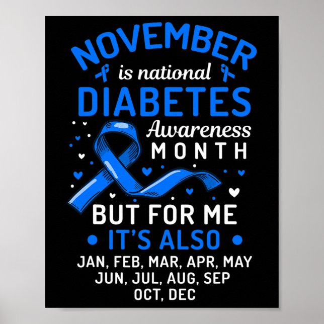 Poster Novembre Est Le Mois National De Sensibilisation A (Devant)