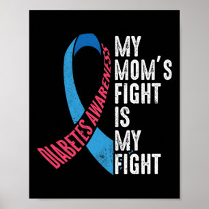 Poster Novembre T1d Sensibilisation Maman's Fight My Figh