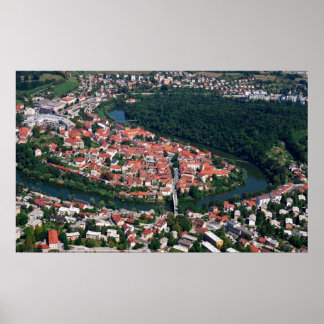Poster Novo Mesto Slovénie