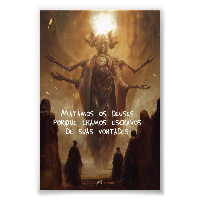 Poster Novo Mundo (Frase II) (Vorne)
