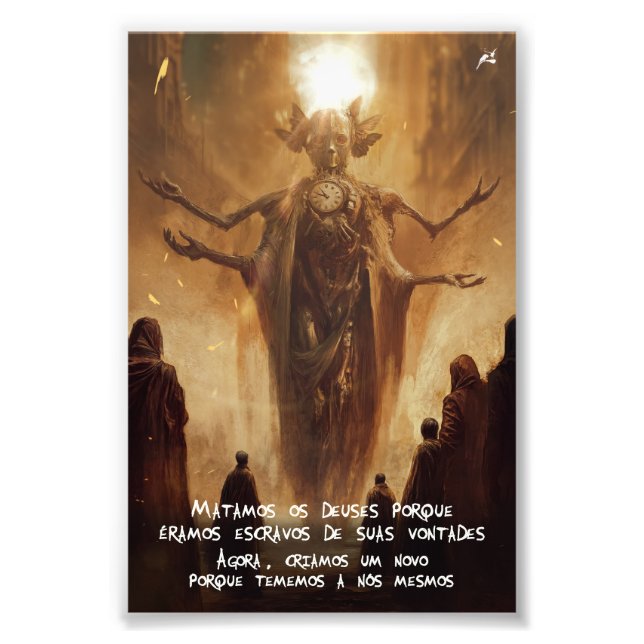 Poster Novo Mundo (frase IV) (Vorne)
