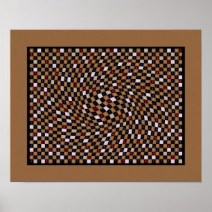 Poster Noyer 1200 Pièces de pi