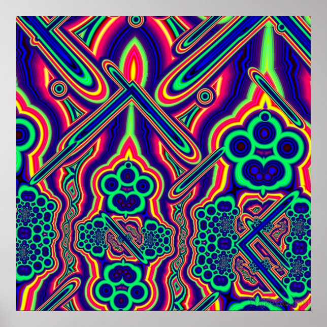 Poster "nuage de conscience" (Devant)