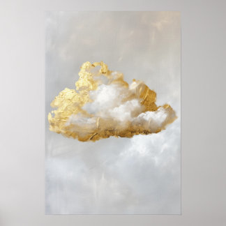 Poster Nuage d'or