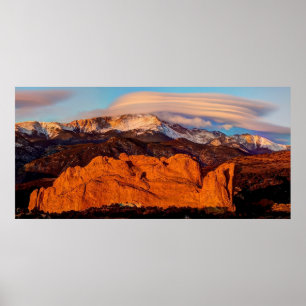 Poster Nuage lenticulaire