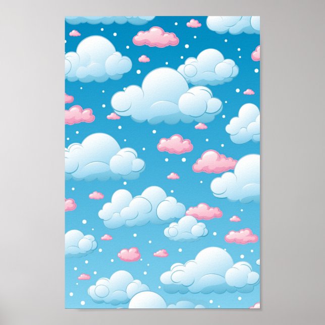 Poster Nuages (Devant)