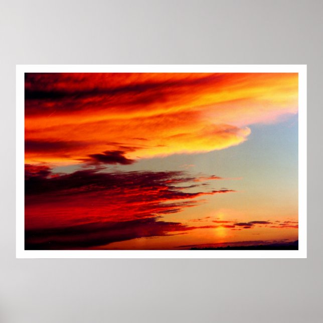 POSTER NUAGES DE FEU (Devant)