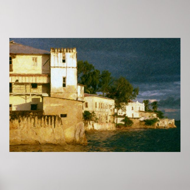 Poster Nuages de tempête de Zanzibar (Devant)
