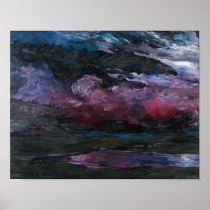Poster Nuages lourds à la dérive   Emil Nolde  