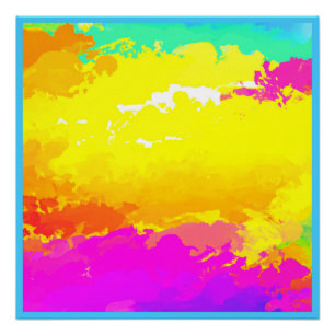 Poster Nuages tendance et intemporels Art Motif