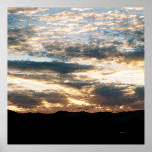 Poster Nuageux Dusk.....
