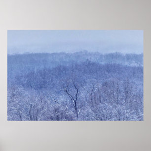 Poster Nuances de bleu