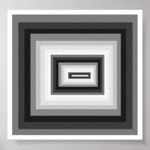 Poster nuances de gris