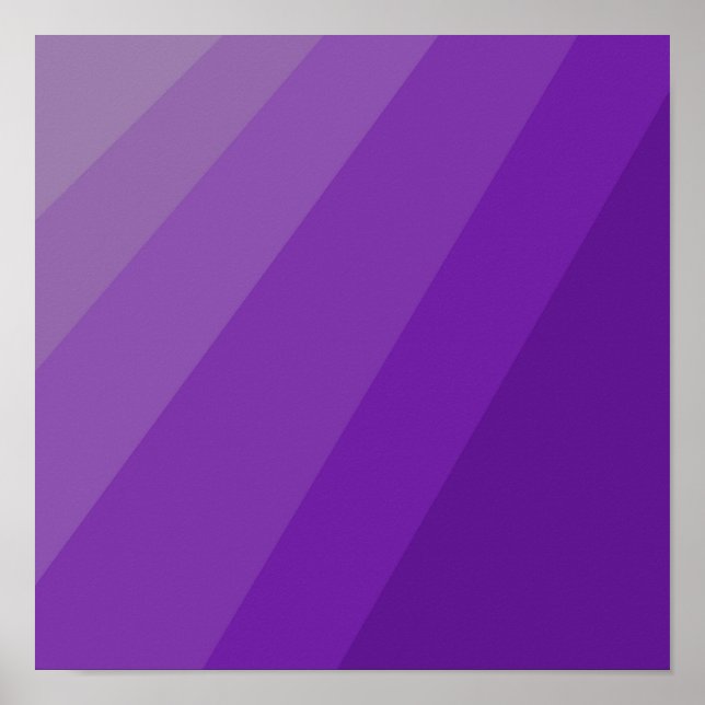 Poster Nuances de pourpre (Devant)