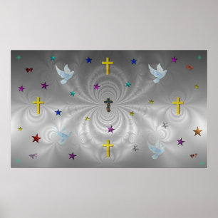 Poster Nuances subtiles de Jésus