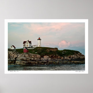 Poster Nubble Light Sunset