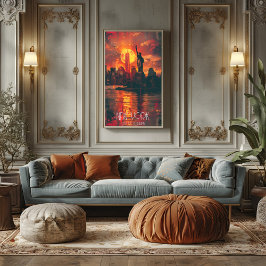 Poster Nueva York - Ciudad de Sueños