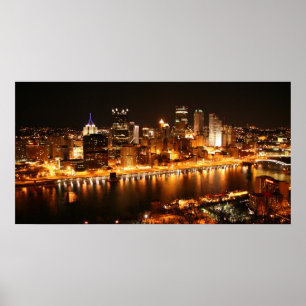 Poster Nuit à Pittsburgh