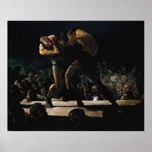 Poster Nuit au club par George Bellows