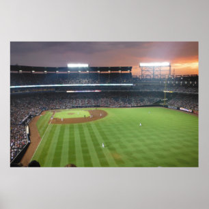 Poster Nuit de baseball