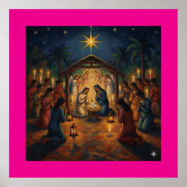 Poster Nuit de Noël – Hommage à Gauguin