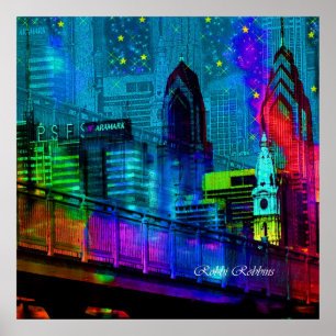 Poster Nuit de ville