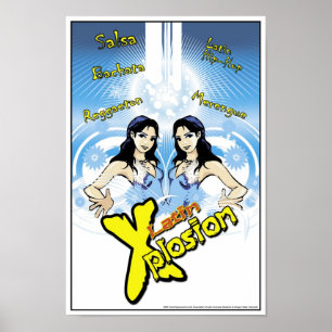 Poster Nuit de Xplosion de latin - le printemps 2006