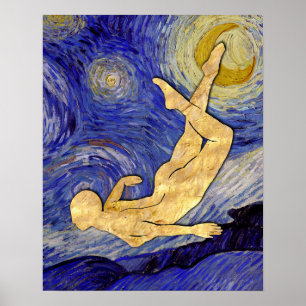 Poster Nuit d'étoile Vincent Van Gogh