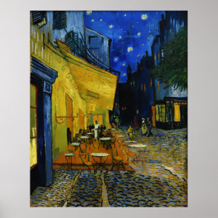 Poster Nuit étoilée sur le Rhône - Vincent van Gogh