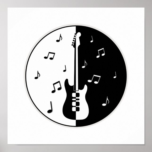 Poster Nuit guitare (Devant)