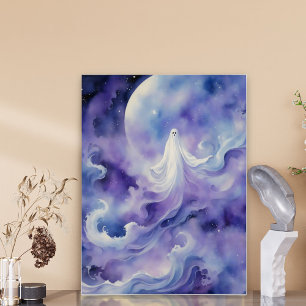 Poster Nuit hantée - Esprit glorieux dans les étoiles